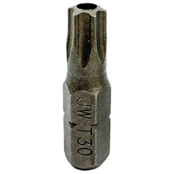 Ponta bit TORX Tamper proof de 1/4″ – 25mm