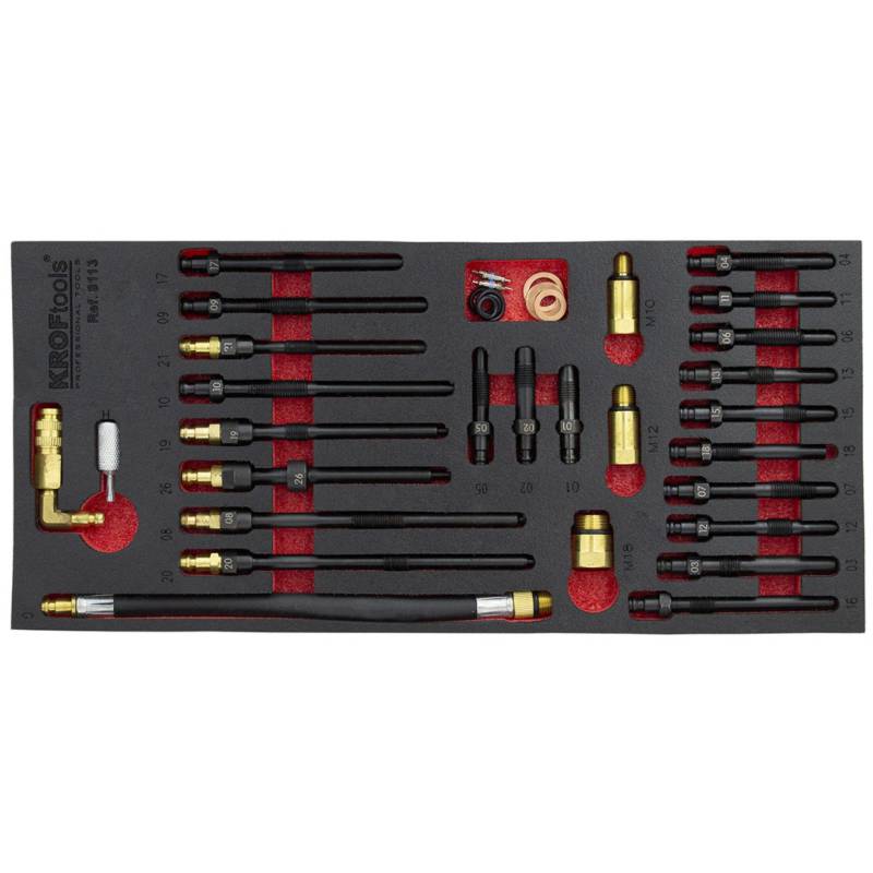 Adaptadores para testes de compressão e fuga Adaptadores para testes de compressão e fuga