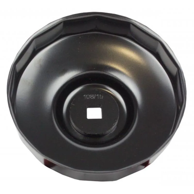 Chave de filtro de copo 108mm x 15 faces Chave de filtro de copo 108mm x 15 faces