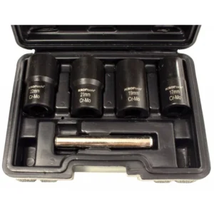 5 chaves de caixa extractoras 1/2" 17-22mm