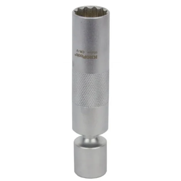 Chave de velas 16mm com cardan 97mm 3/8"